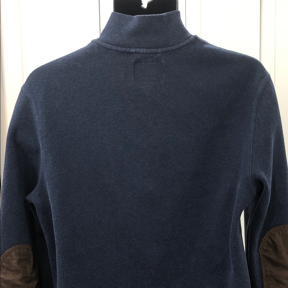 Roots ¼ Zip Sweatshirt – Denim Blue – Medium / Fits Like Men’s Small - Picture 7 of 14
